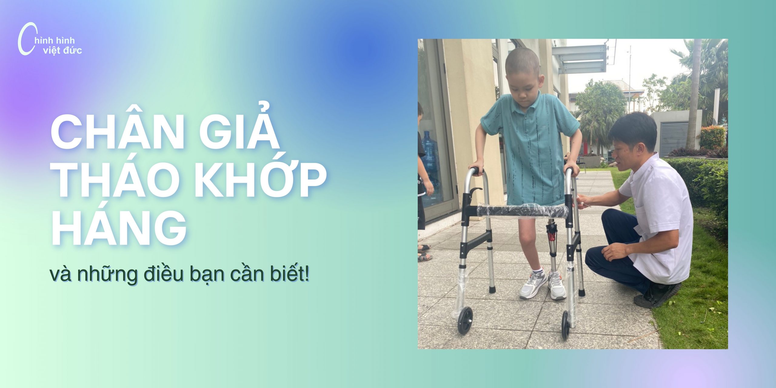 Chân giả tháo khớp háng